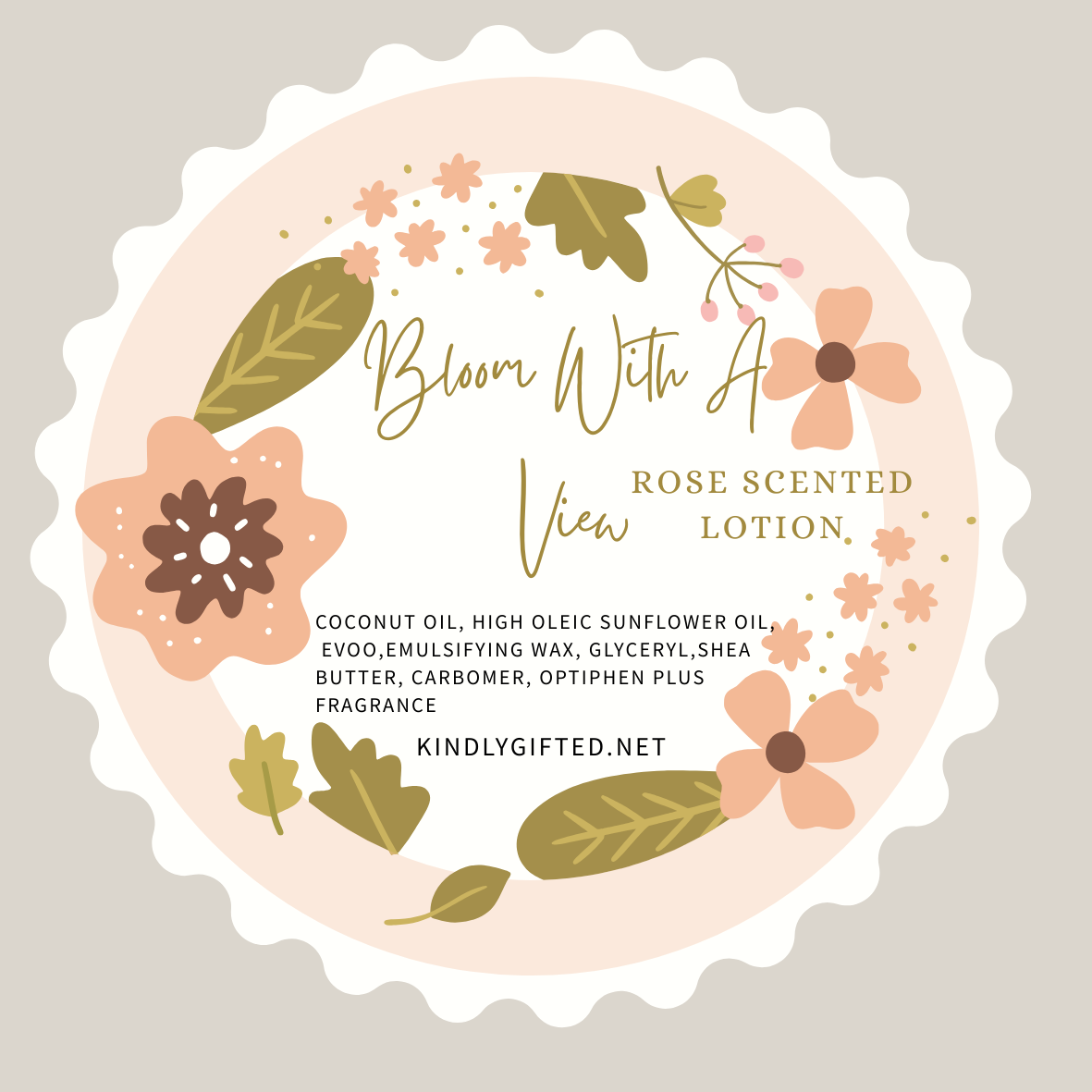 Bloom With a View 4oz lotion