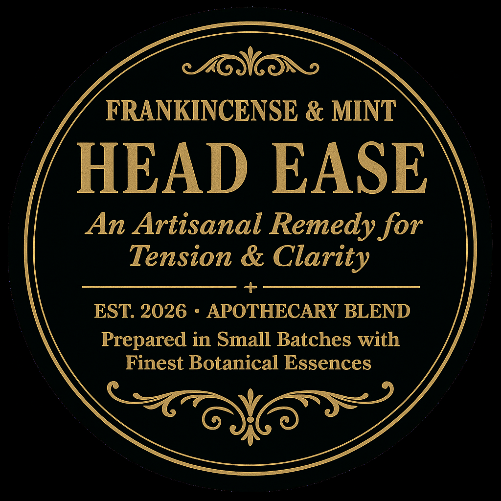 Frankincense & Mint Head Ease - Headache Balm