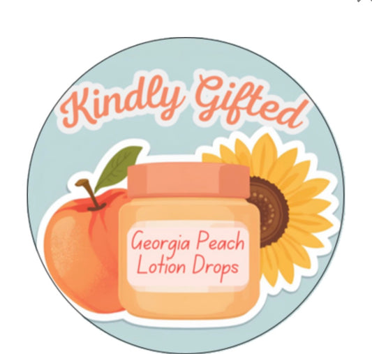 Georgia Peach Lotion Drops 1oz
