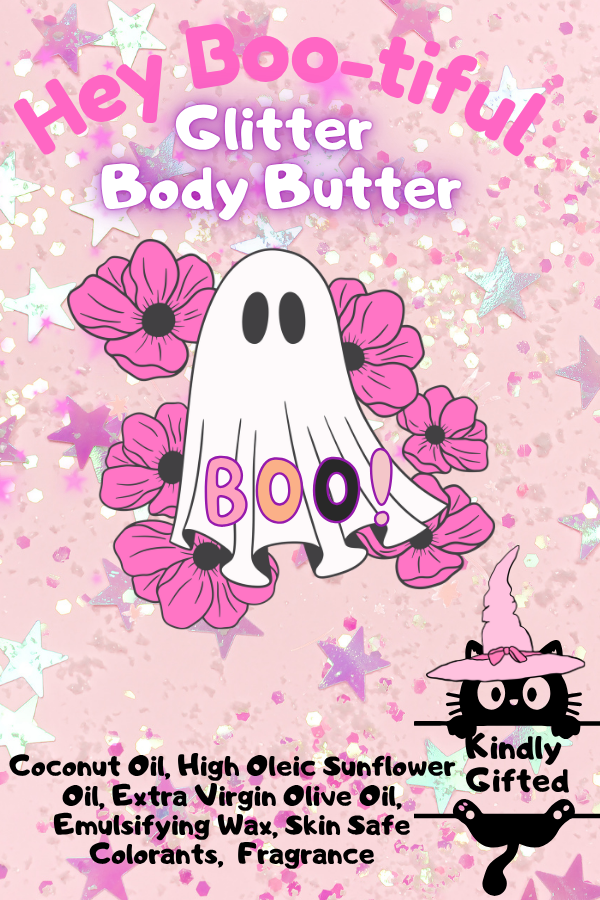 Hey Boo-tiful Glitter Body Butter 8oz
