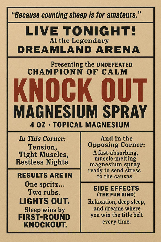 Knock Out Lavender Magnesium Spray