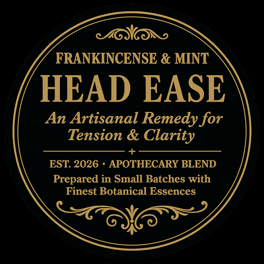 Frankincense & Mint Head Ease - Headache Balm