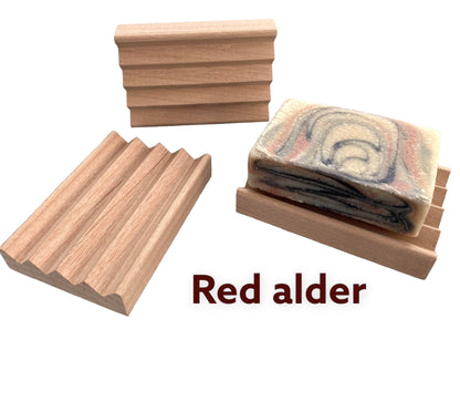 Natural wood soap savers