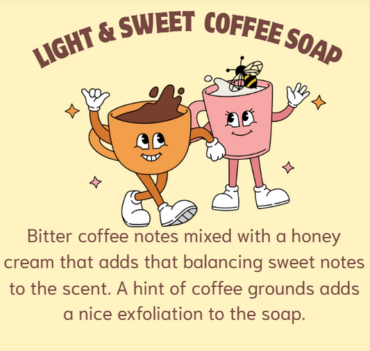 Light & Sweet Coffee Soap