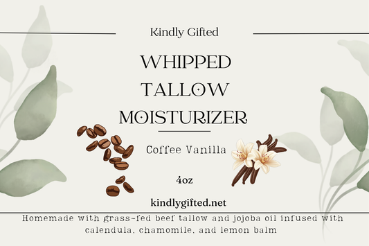 Whipped Tallow Moisturizer – Coffee Vanilla